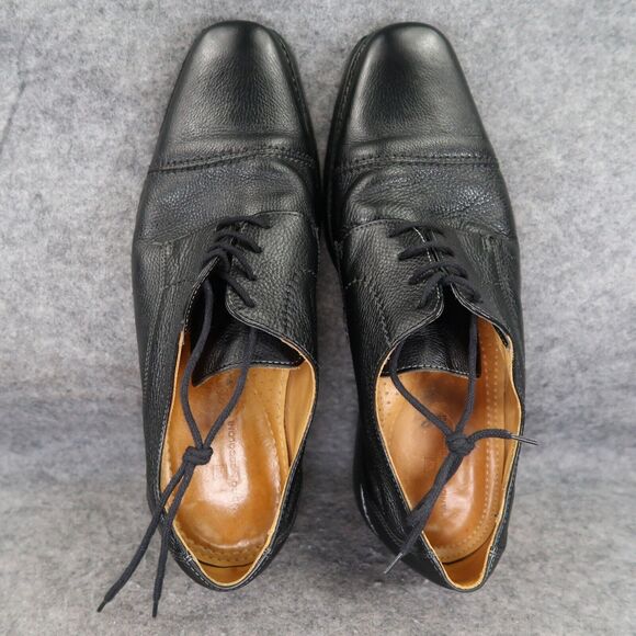 Sandro Moscoloni Shoes Mens 13 Oxford Gary Lace Up Derby Leather Black Classic main image 9